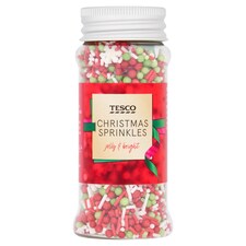 Tesco Christmas Sprinkles 72g