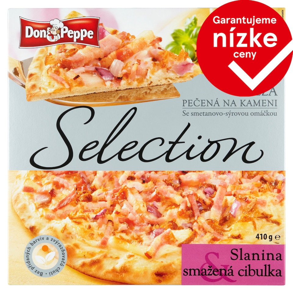 obrázok 1 z Don Peppe Selection Pizza slanina & opražená cibuľka 410 g