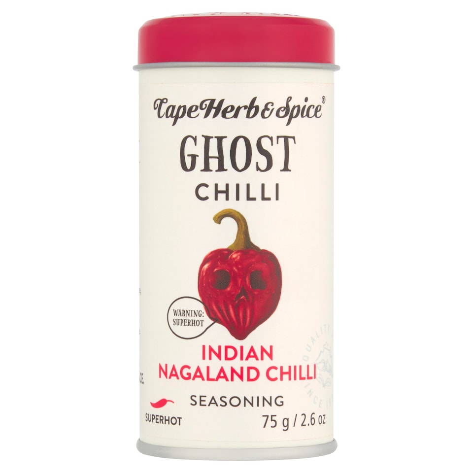 CAPE HERB & SPICE CHILLI SEASONING GHOST 75g