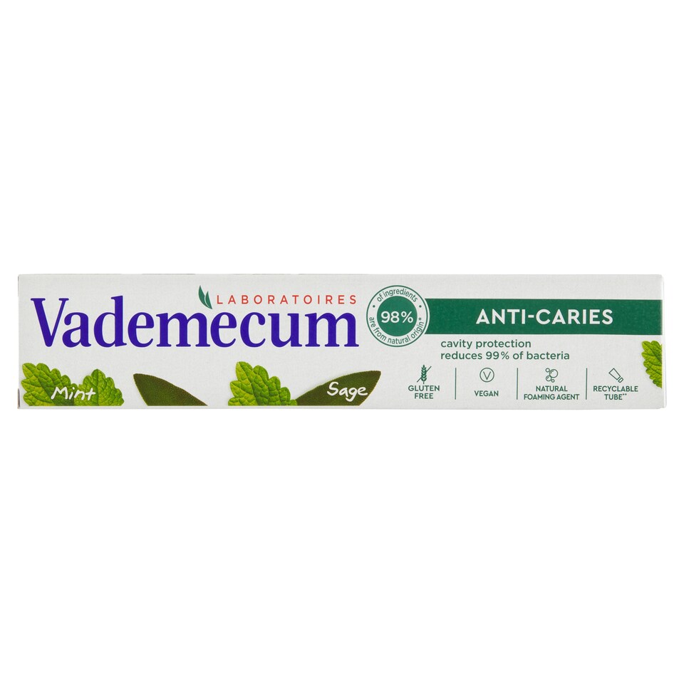 image 1 of Vademecum Toothpaste Anti-Caries 75ml