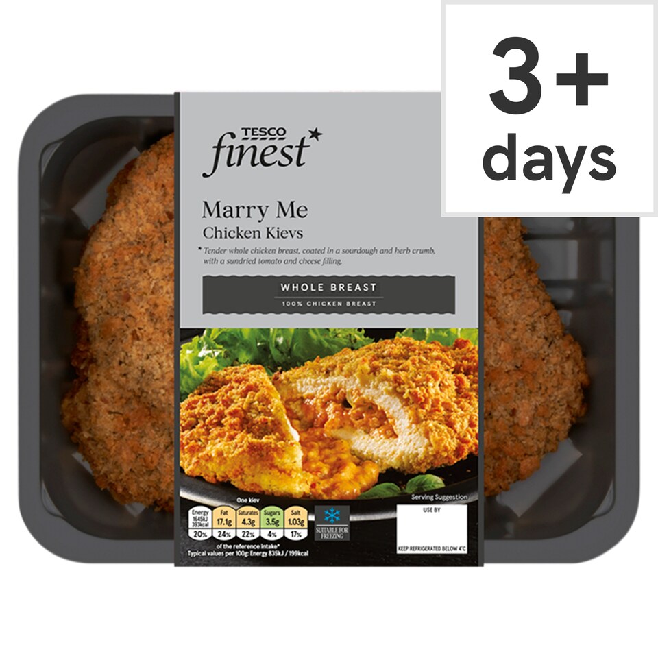 Tesco Finest Marry Me Chicken Kievs 395g