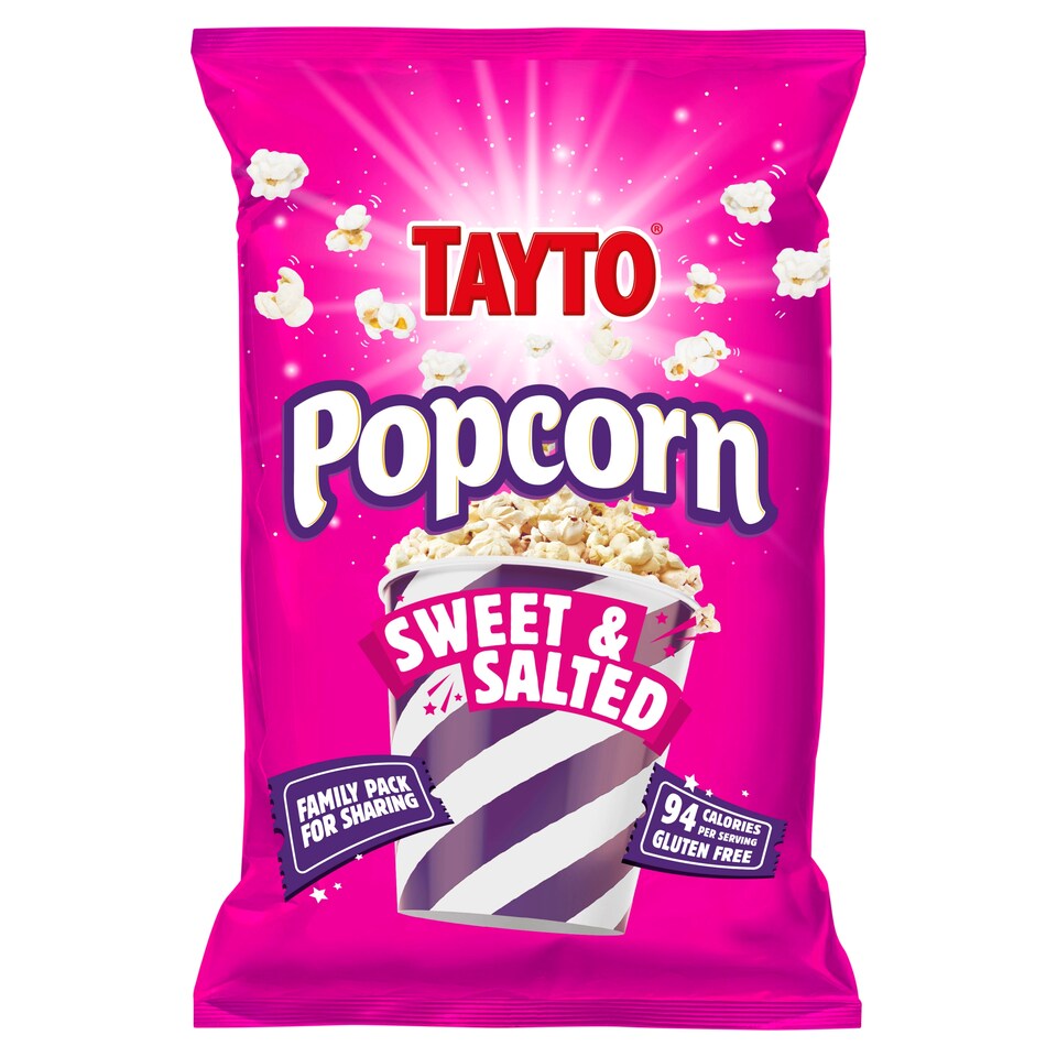 Tayto Popcorn - Sweet & Salted 100g
