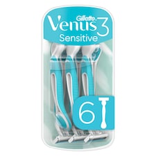 Gillette Venus 3 Sensitive Jednorazové Holiace Strojčeky, Balenie 6