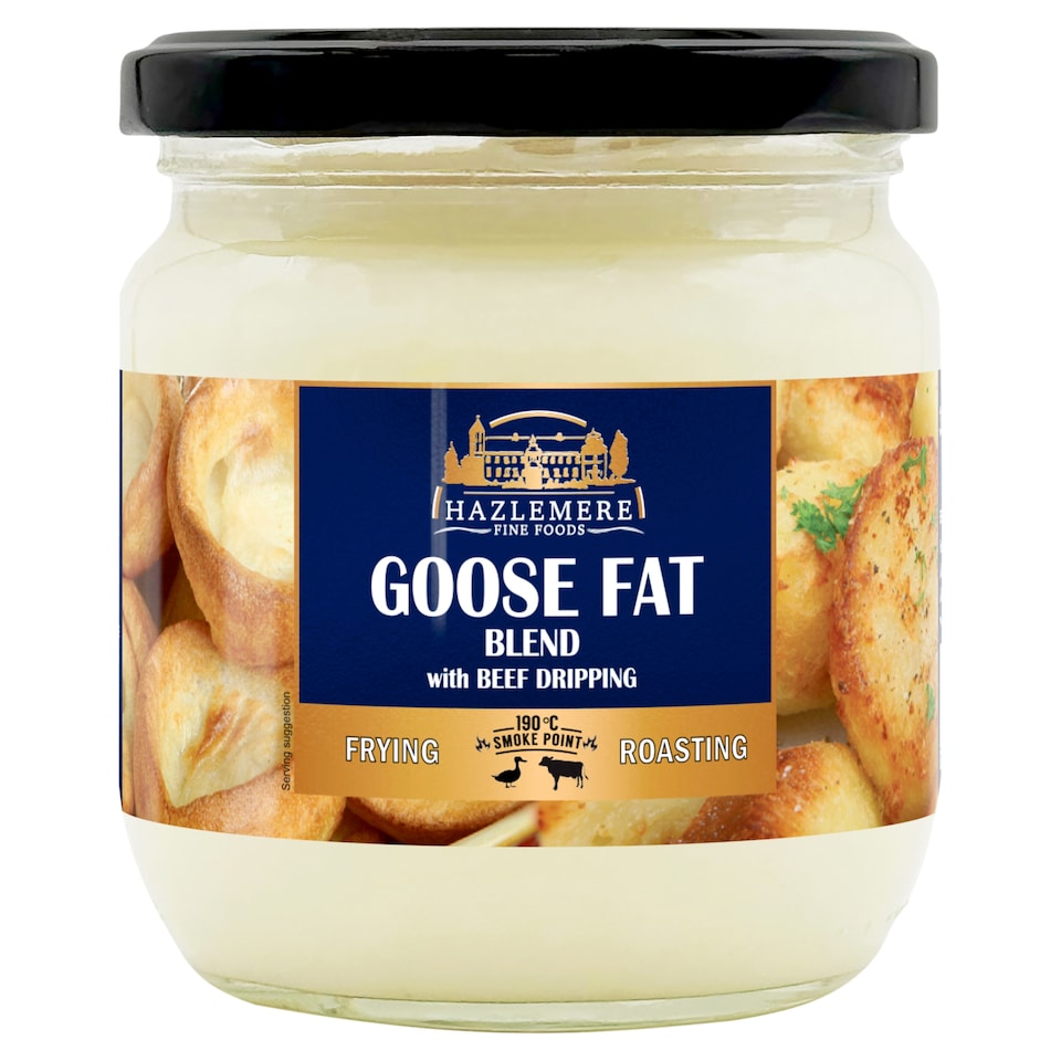 Hazlemere Goose Fat Blend with Beef Dripping 320g