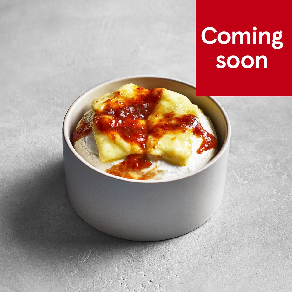 105. Tesco Finest Chef’s Collection Winslade Baking Cheese with a Fig & Damson Compote 260g (Serves 6)