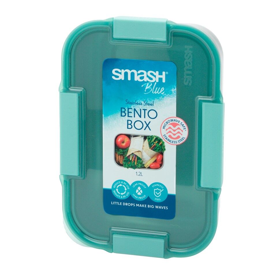 image 1 of Smash Sage Stainless Steel Bento Box 1.2L