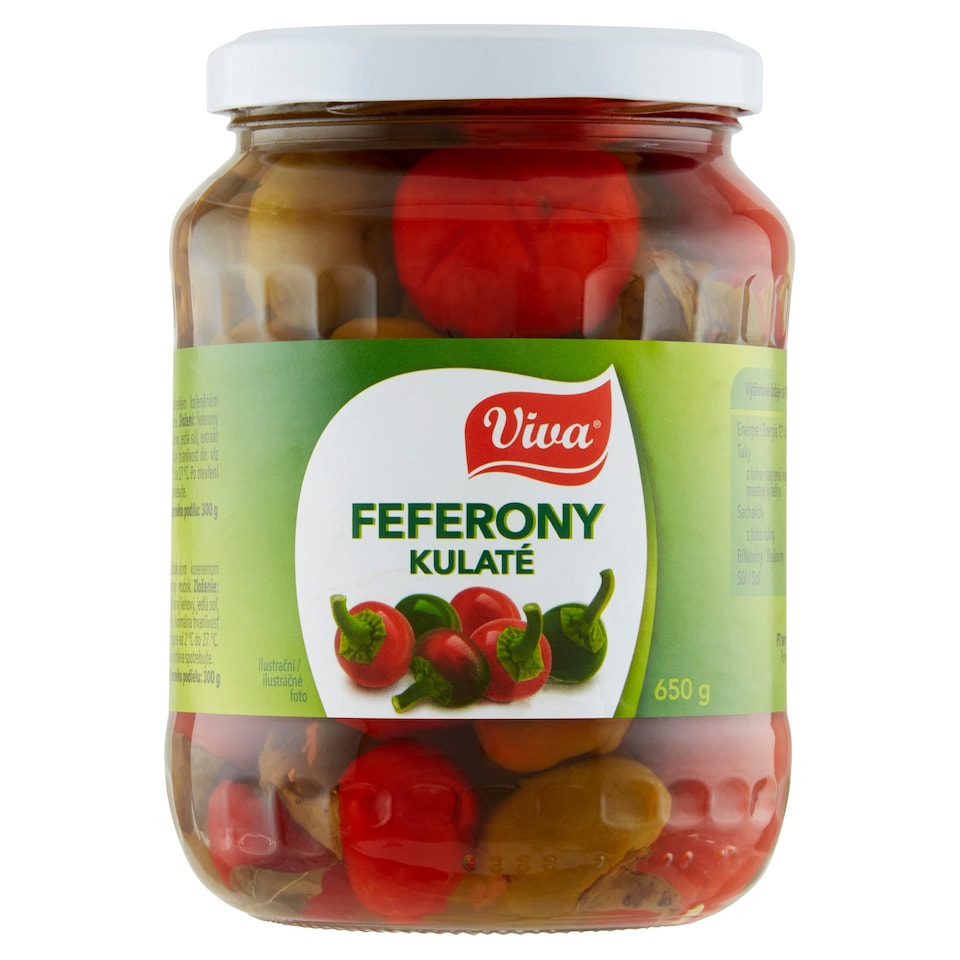 Obrázek 1 pro produkt Viva Feferony kulaté 650g
