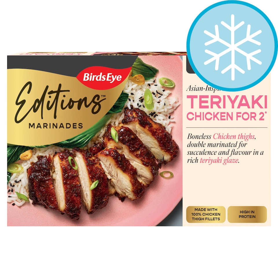 Birds Eye Editions Teriyaki Chicken Thigh Fillets 250g