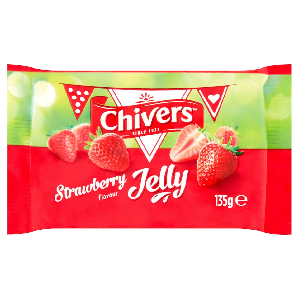 Chivers Strawberry Jelly 135G