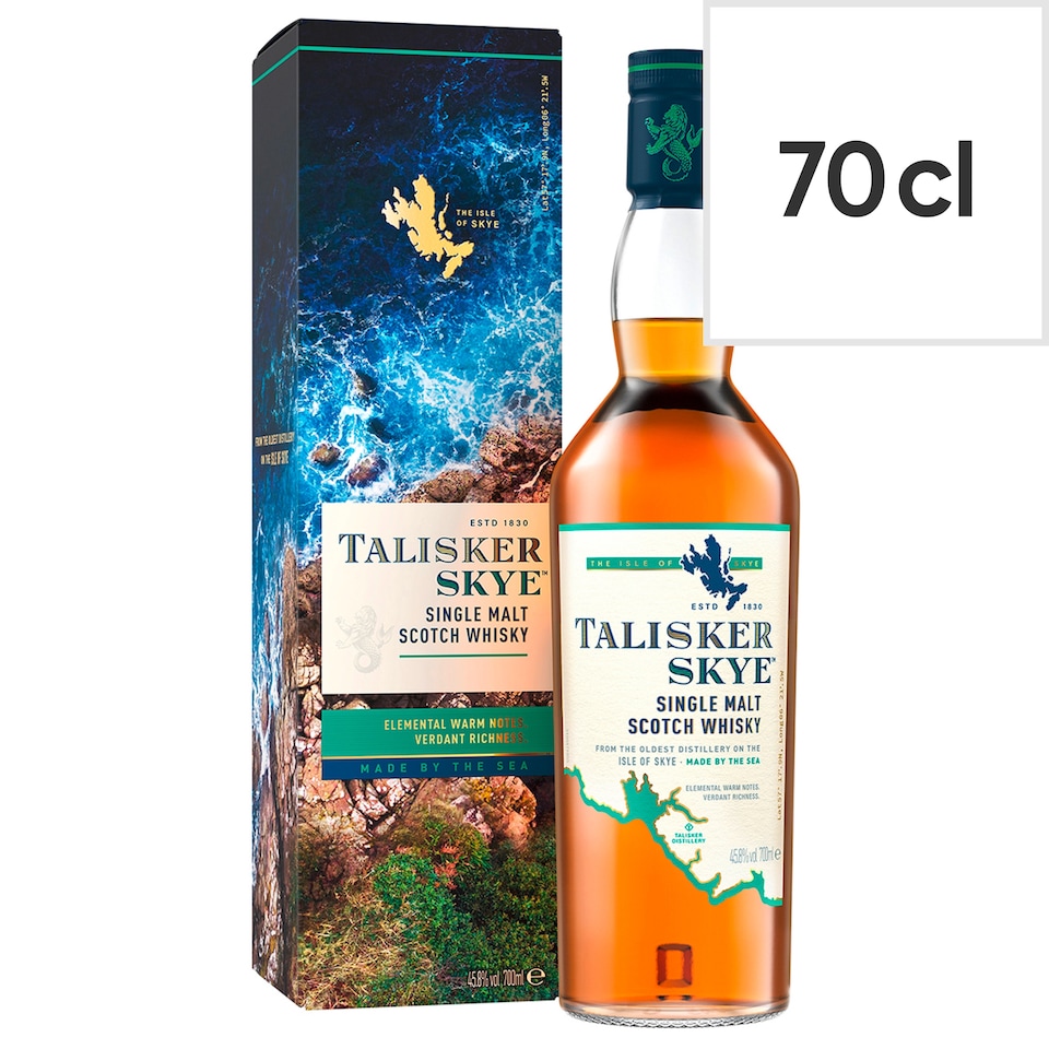 image 1 of Talisker Skye Single Malt Scotch Whisky Bottle 45.8% Vol 70cl