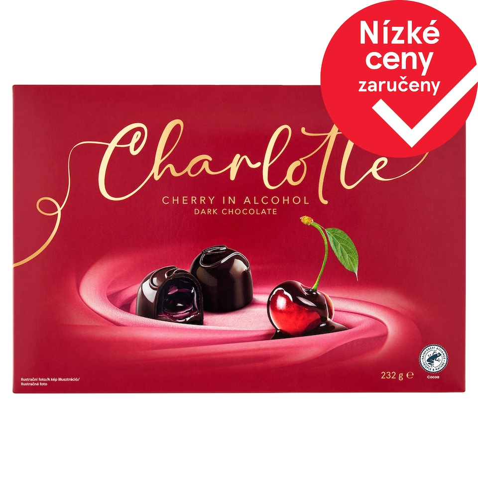Charlotte Cherry in Alcohol Dark Chocolate 232g