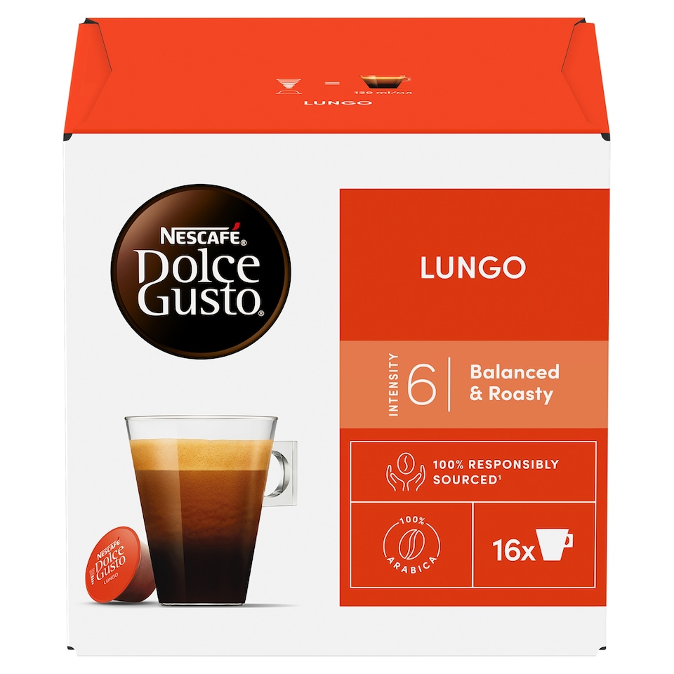 obrázok 1 z NESCAFÉ Dolce Gusto Lungo - káva v kapsulách - 16 ks