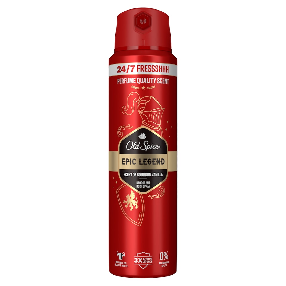 obrázok 1 z Old Spice Epic Legend Telový Sprejový Dezodorant Pre Mužov 200ml