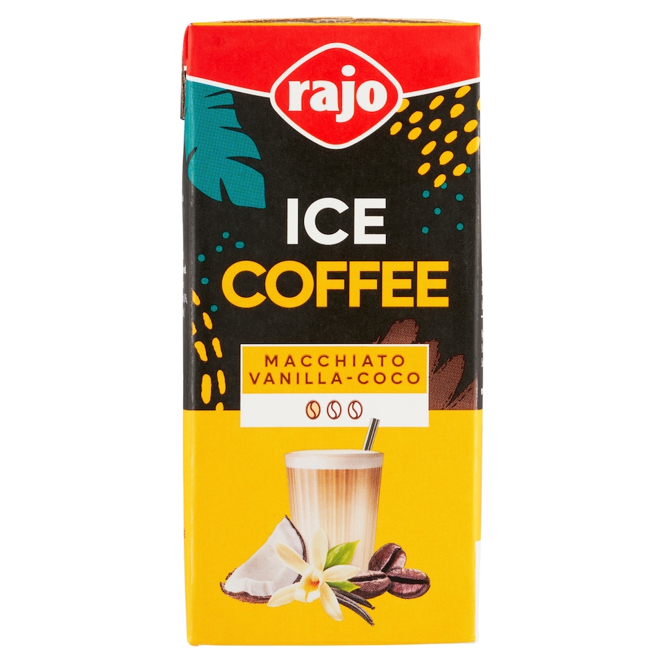 image 1 of Rajo Ice Coffee Macchiato Vanilla - Coco 330 ml