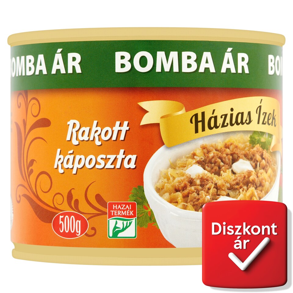 Házias Ízek rakott káposzta 500 g