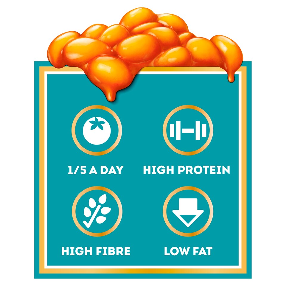 image 1 of Heinz Baked Beans In Tomato Sauce 4X415g