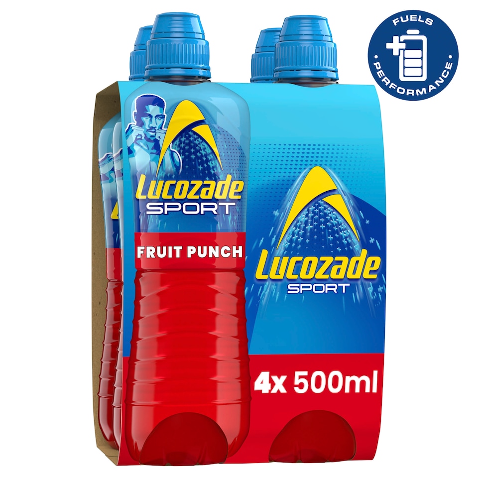 Lucozade Sport Fruit Punch 4X500ml