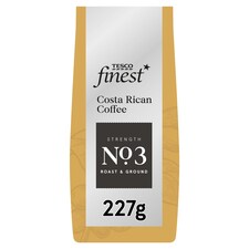 Tesco Finest Costa Rican Fair Trade Coffee 227G