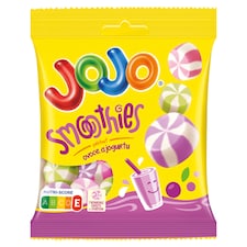 JOJO Smoothies Jelly Candies with Yogurt-Fruit Flavors 80g