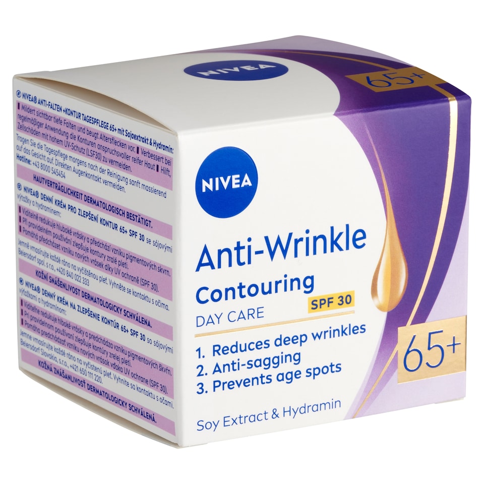 image 1 of NIVEA Anti-Wrinkle Contouring Day Cream SPF 30 65+ 50 ml