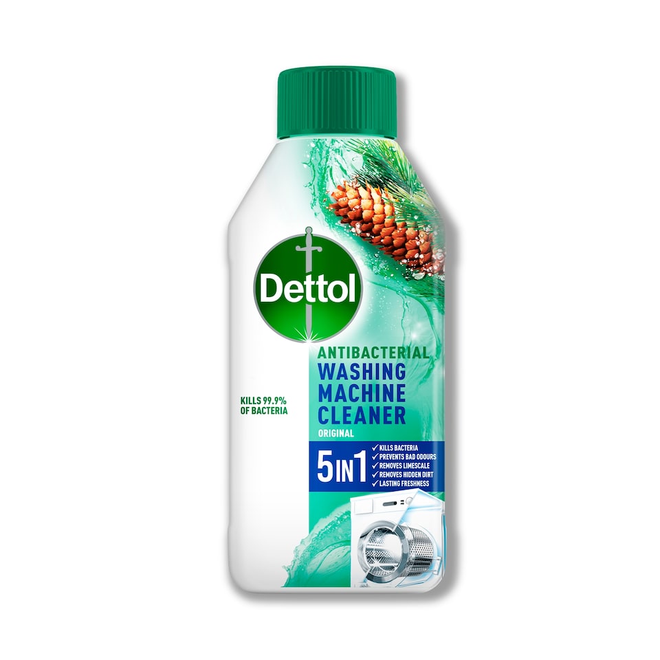 image 1 of Dettol Antibacterial Limescale Washing Machine Cleaner 250ml