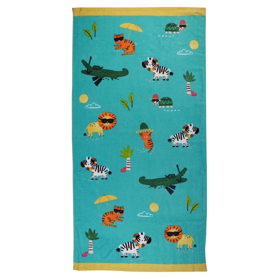F&F Home Fun Jungle Towel