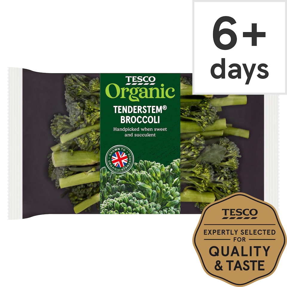 image 1 of Tesco Organic Tenderstem Broccoli 200G