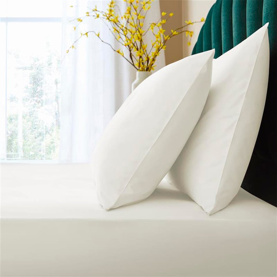 Silentnight Brushed Cream Pillowcase Pair