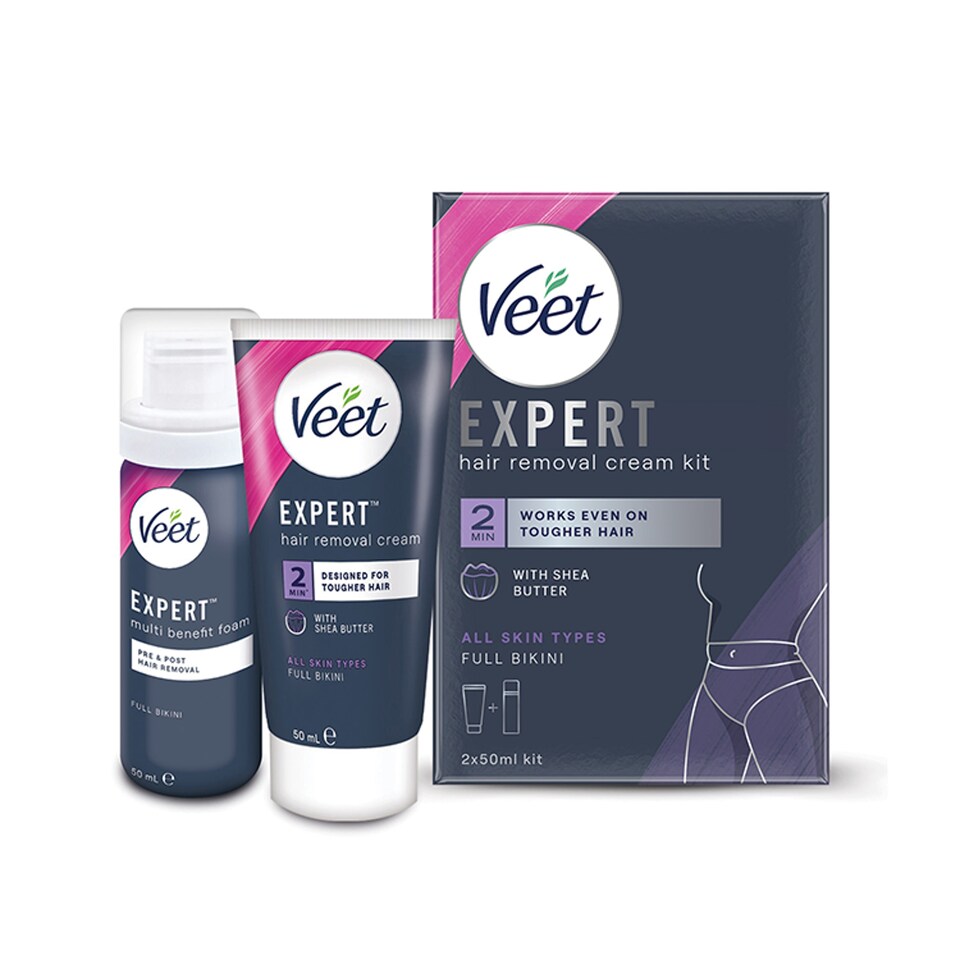 image 1 of Veet Xprt Bikini Hair Removal Kit 100Ml