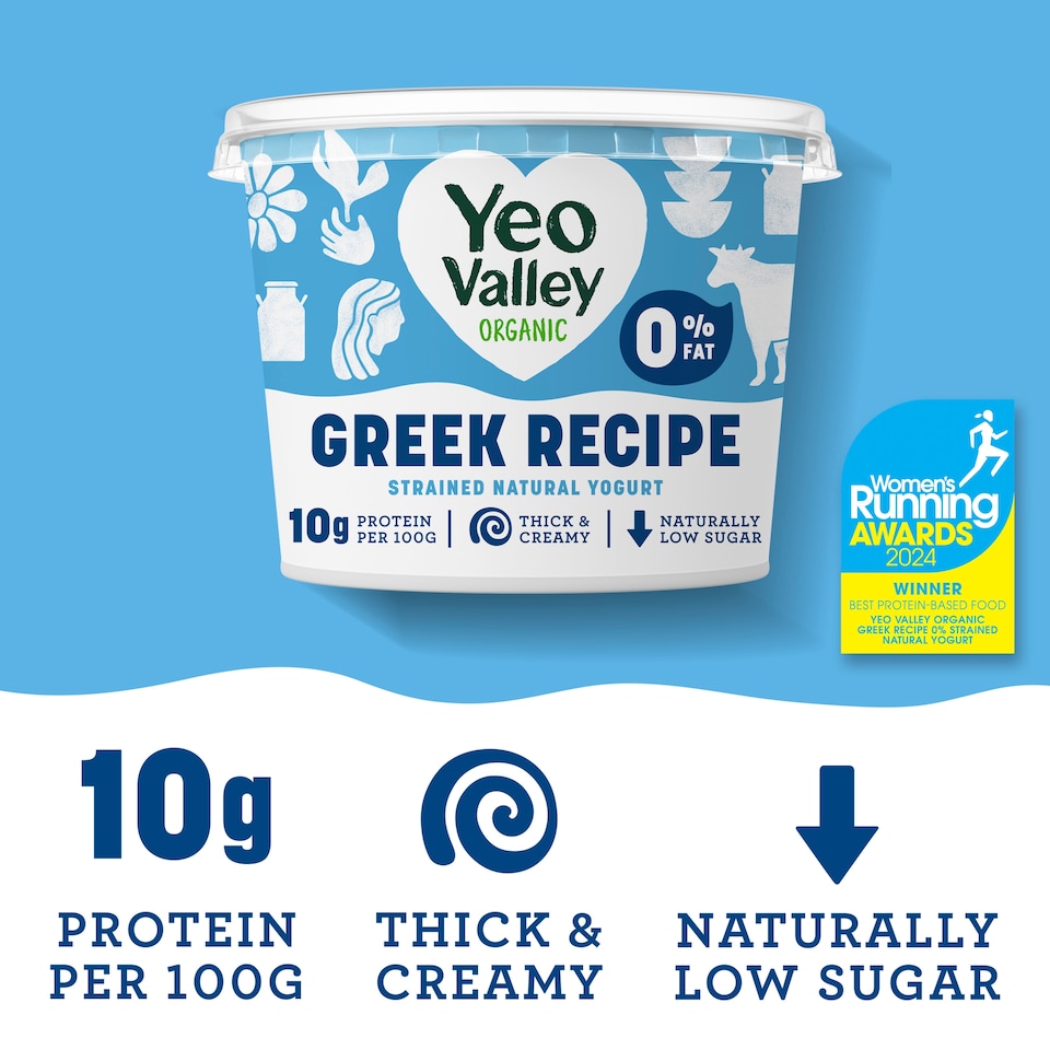 image 1 of Yeo Valley Organic 0% Greek Recipe Yogurt 450g