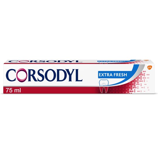 Corsodyl Paste Extra Fresh 75Ml Tesco Groceries