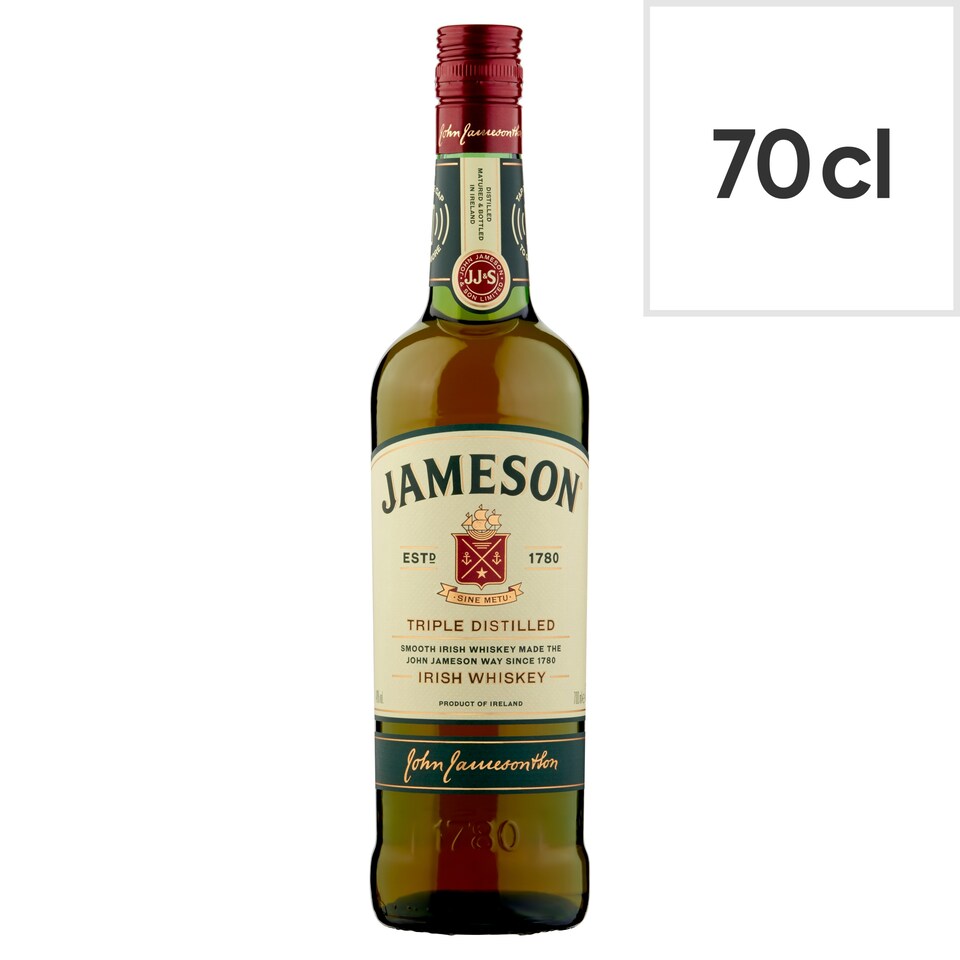 Jameson Triple Distilled Irish Whiskey 700ml