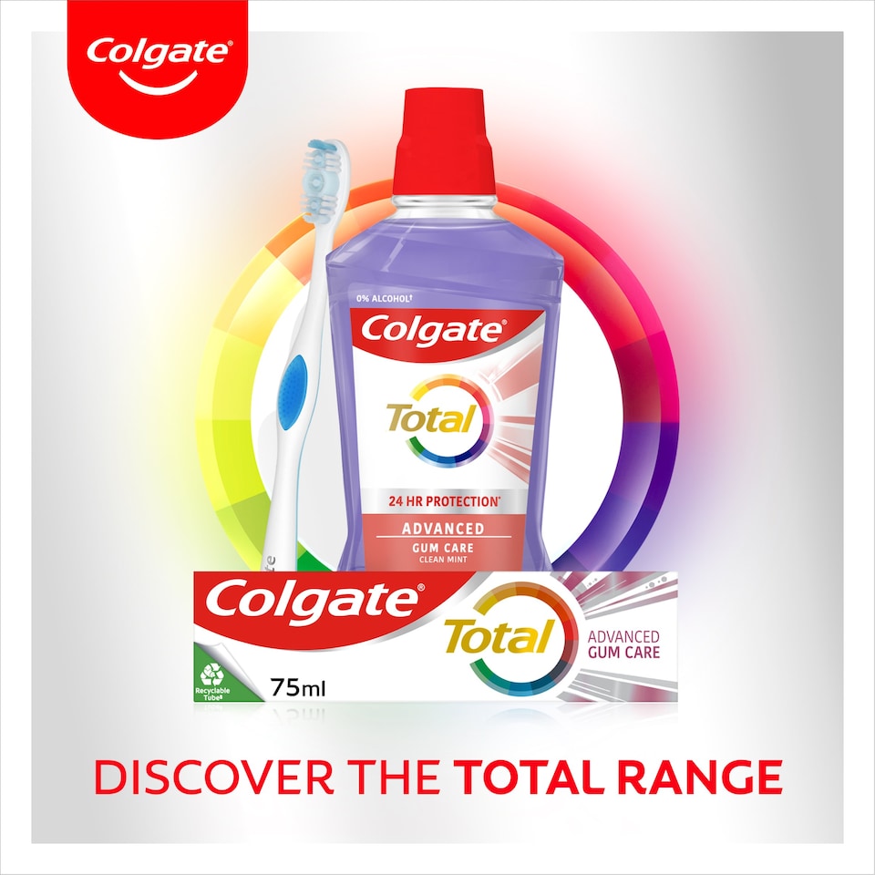 image 1 of Colgate Total Advanced Gum Care Clean Mint 500Ml