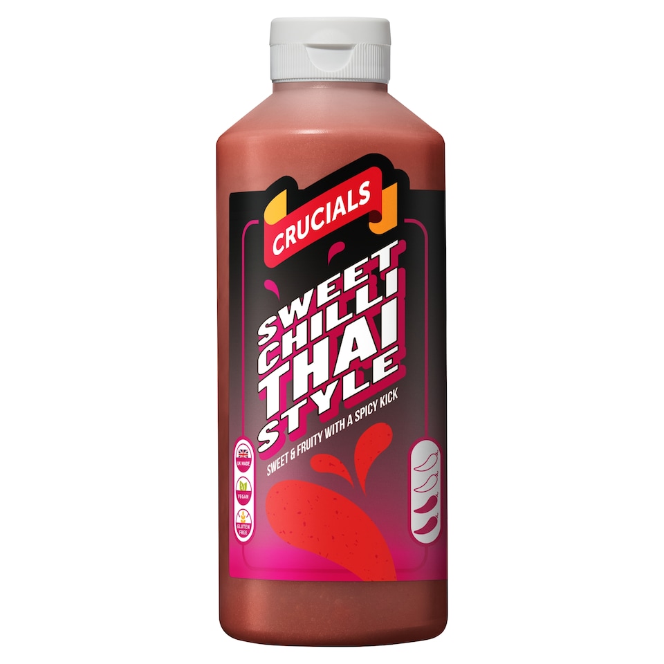 Crucials Sauces Sweet Chilli Thai Style Sauce 500ml