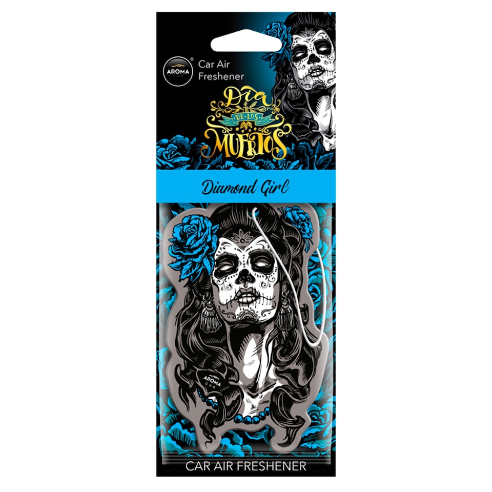 Aromatherapy Car Pink/ Blue Diamond Girl Air Freshener