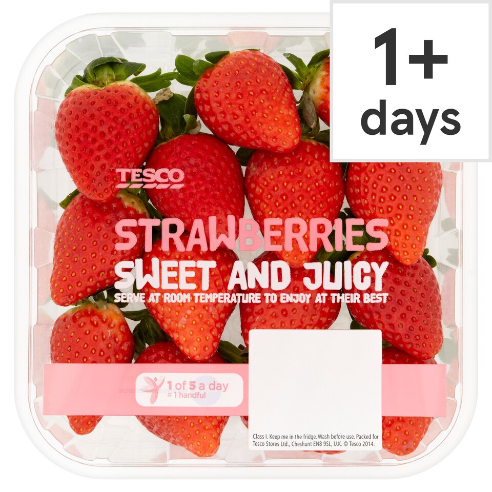 Tesco Strawberries 400G (C)