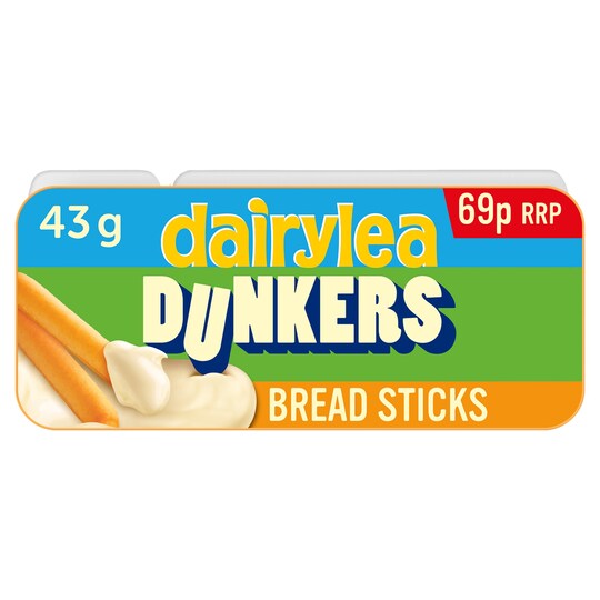 Dairylea Dunkers Breadsticks 43G Tesco Groceries