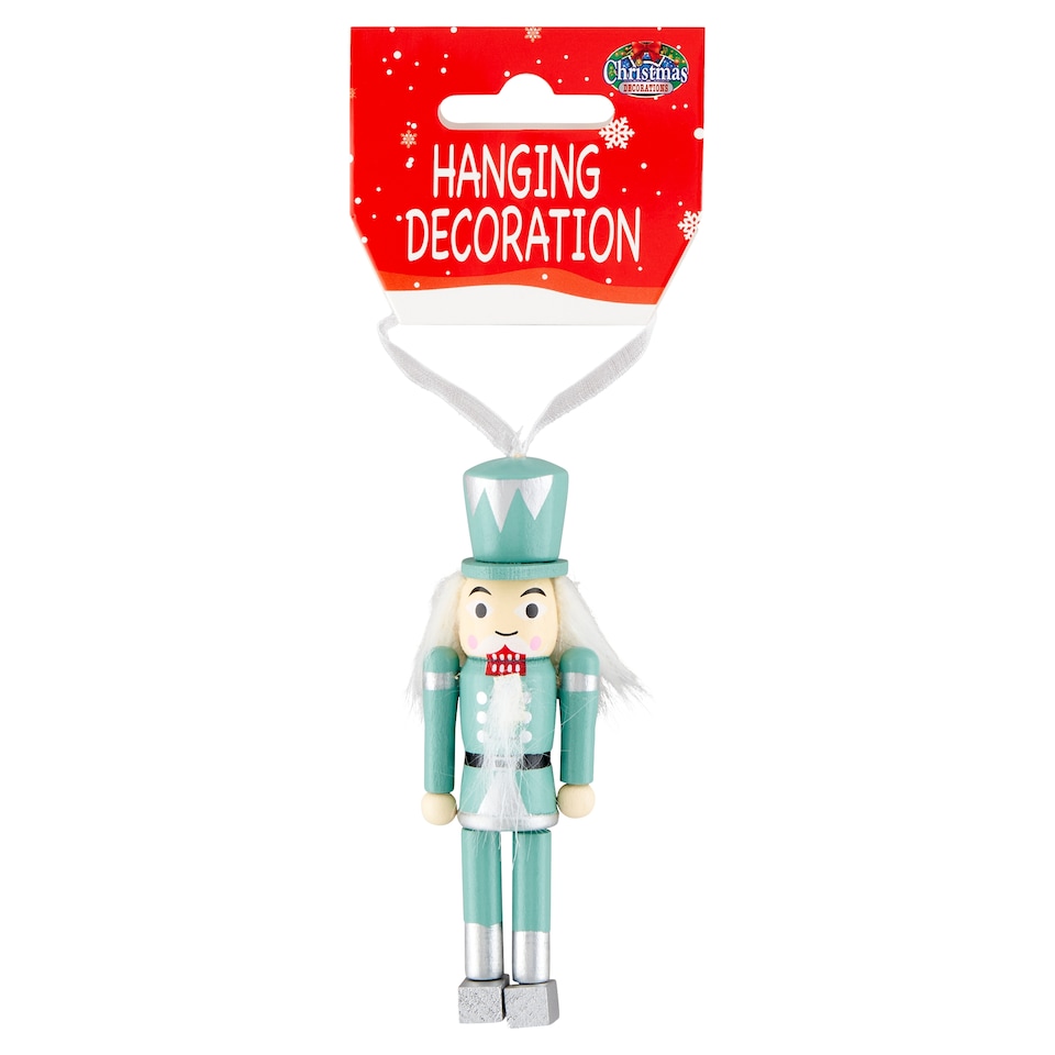 Christmas Nutcracker függődísz