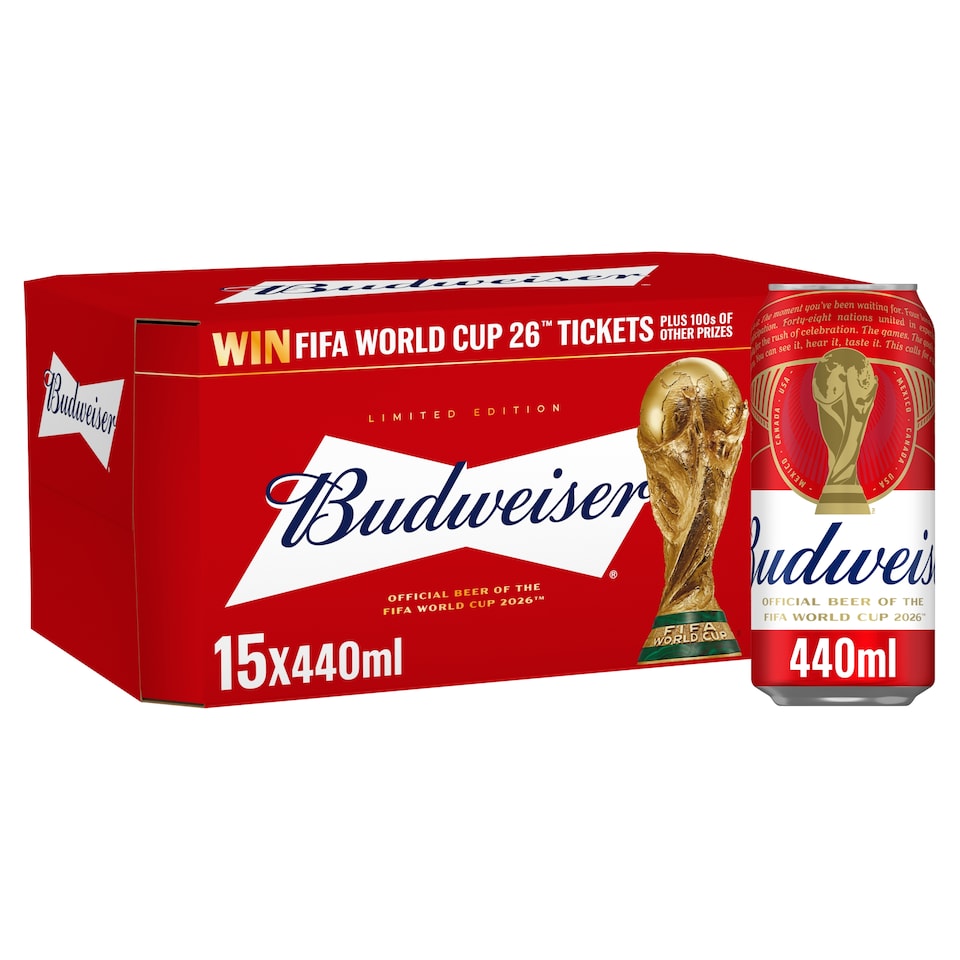 Budweiser 15 X 440Ml