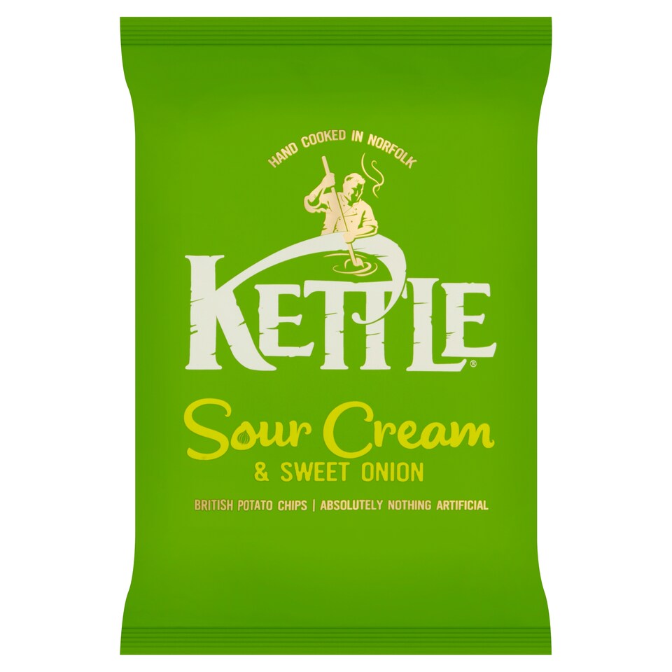 Kettle Sour Cream & Sweet Onion Potato Chips 130G
