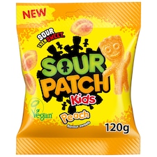 Sour Patch Kids Peach Flavour Sweets 120g