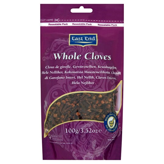 East End Whole Cloves 100G Tesco Groceries