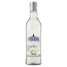 Pure Star Aromatizovaná vodka s limetkovou príchuťou 500 ml