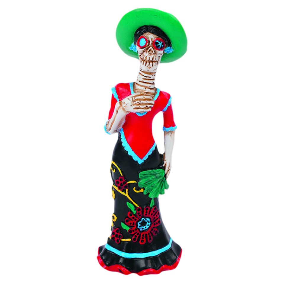 Halloween mexikói csontváz figura