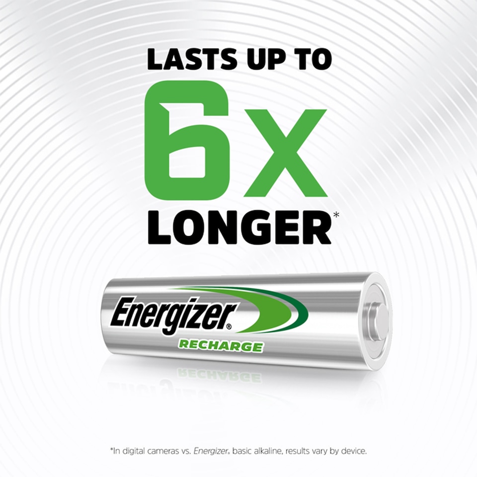 image 1 of Energizer Pre-Charged Aa 4 Pack