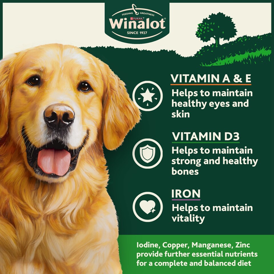 image 1 of WINALOT® Classics Mixed in Jelly Wet Dog Food 6x400g
