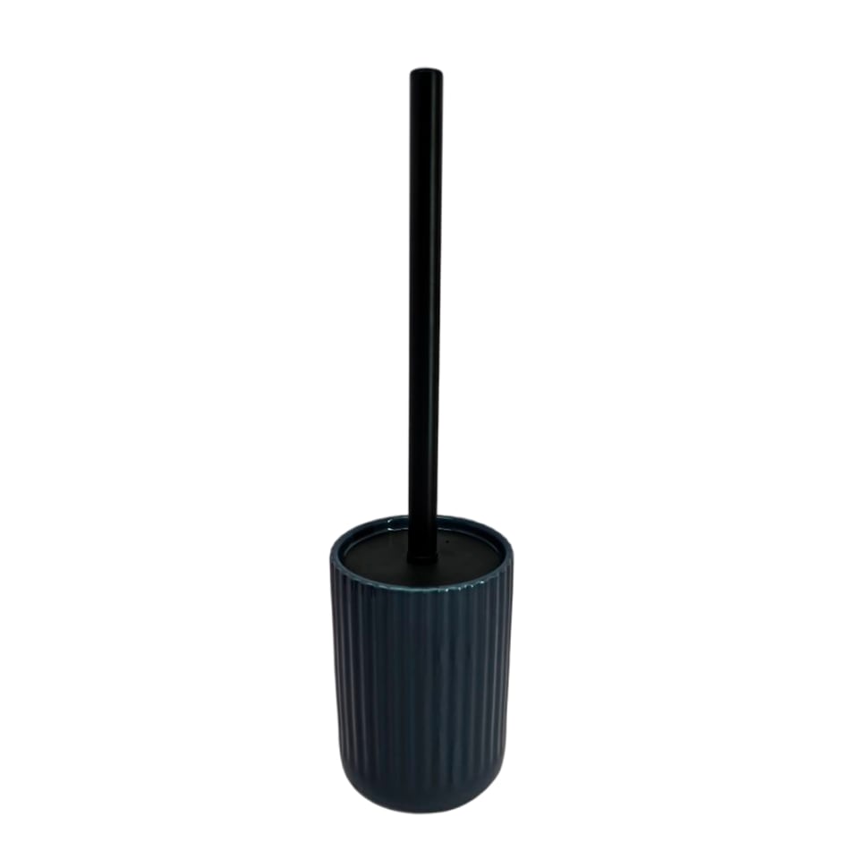 F&F Home Matte Slate Blue Toilet Brush
