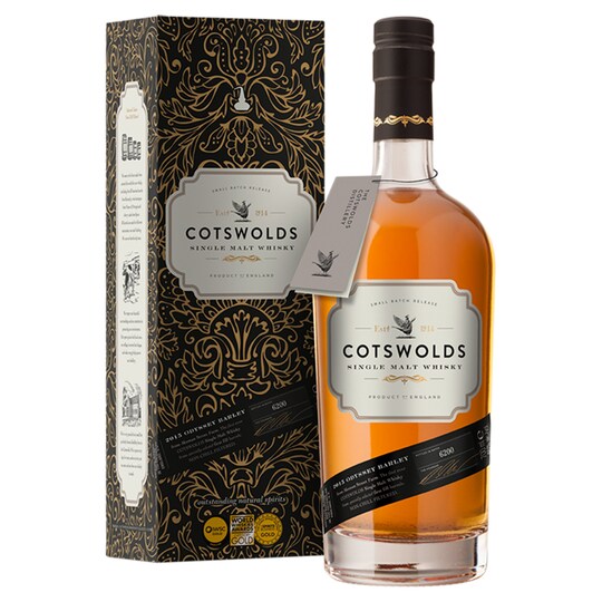 Cotswolds Single Malt Whisky 700Ml Tesco Groceries