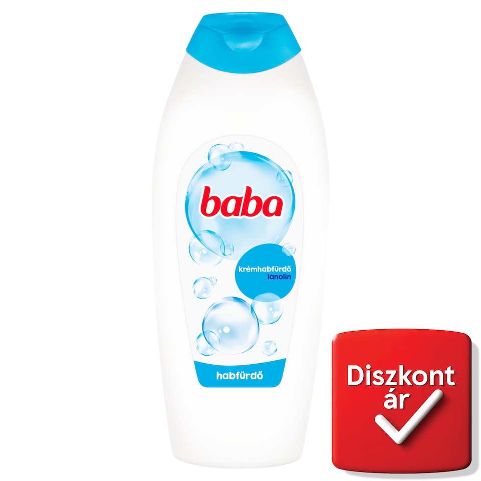 Baba lanolin krémhabfürdő 750 ml 