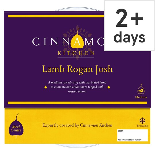 Cinnamon Kitchen Chilli Lamb Rogan Josh 400G Tesco Groceries